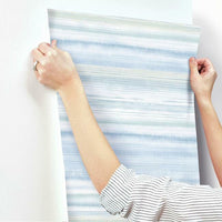 Fleeting Horizon Stripe Wallpaper Wallpaper York   