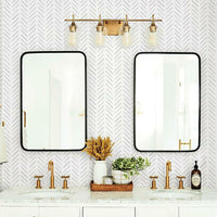 Painted Herringbone Wallpaper Wallpaper York   