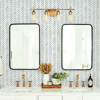 Painted Herringbone Wallpaper Wallpaper York   