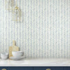 Painted Herringbone Wallpaper Wallpaper York   