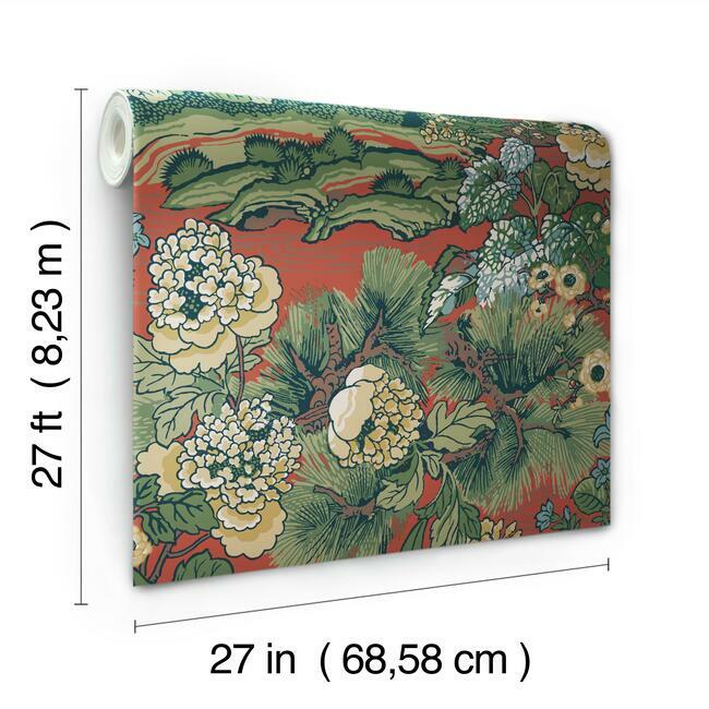 Dynasty Floral Branch Wallpaper Wallpaper York   