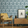 Botanical Damask Wallpaper Wallpaper York   