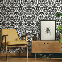 Botanical Damask Wallpaper Wallpaper York   