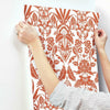 Botanical Damask Wallpaper Wallpaper York   
