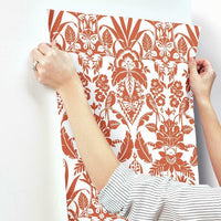Botanical Damask Wallpaper Wallpaper York   