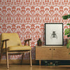 Botanical Damask Wallpaper Wallpaper York   