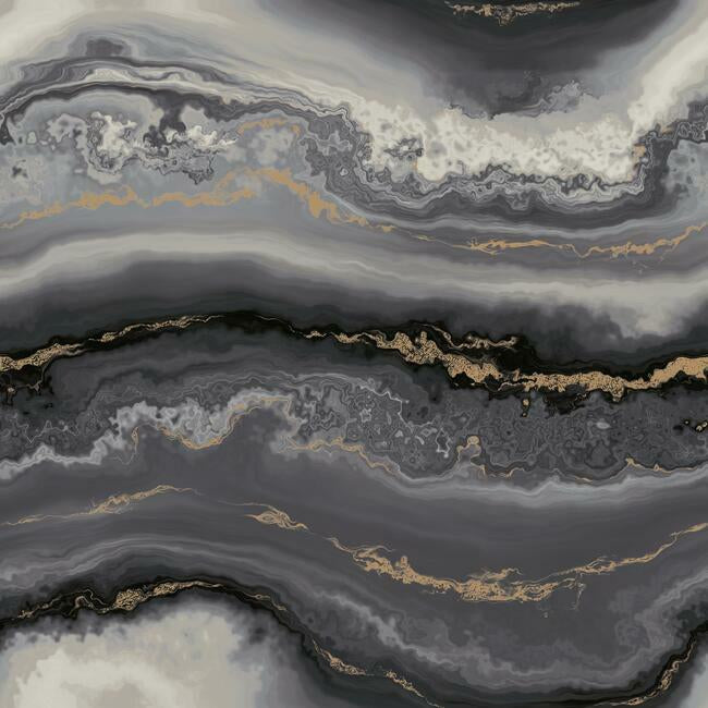 Moontide High Performance Wallpaper High Performance Wallpaper York Yard Smokey Quartz 