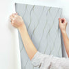 Wavy Stripe Wallpaper Wallpaper Antonina Vella   