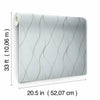 Wavy Stripe Wallpaper Wallpaper Antonina Vella   
