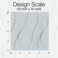 Wavy Stripe Wallpaper Wallpaper Antonina Vella   