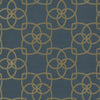 Serendipity Wallpaper Wallpaper Antonina Vella Double Roll Navy 