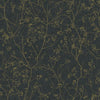 Luminous Branches Wallpaper Wallpaper Antonina Vella Double Roll Black/Gold 