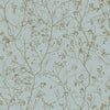 Luminous Branches Wallpaper Wallpaper Antonina Vella Double Roll Smokey Blue/Gold 