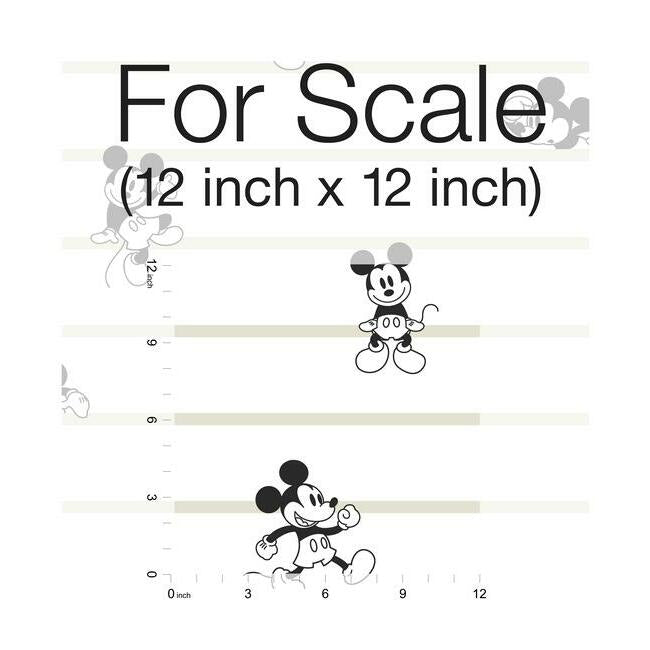 Disney Mickey Mouse Stripe Wallpaper Wallpaper York   