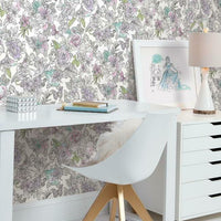Disney Princess Royal Floral Wallpaper Wallpaper York   