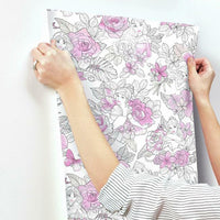 Disney Princess Royal Floral Wallpaper Wallpaper York   