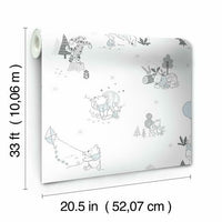 Disney Winnie the Pooh Playmates Wallpaper Wallpaper York   