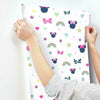 Disney Minnie Mouse Rainbow Wallpaper Wallpaper York   