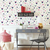 Disney Minnie Mouse Rainbow Wallpaper Wallpaper York   