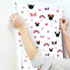 Disney Minnie Mouse Rainbow Wallpaper Wallpaper York   