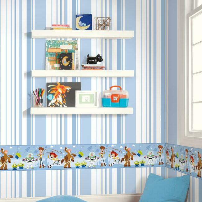 Disney and Pixar Toy Story 4 Owens Stripe Wallpaper Wallpaper York   
