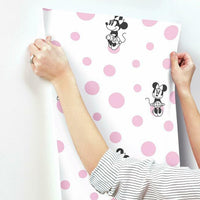 Minnie Dots Wallpaper Wallpaper York   