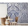 Jaipur Paisley Damask Wall Mural Wall Mural York   