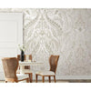Jaipur Paisley Damask Wall Mural Wall Mural York   