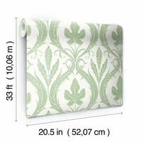 Adirondack Damask Wallpaper Wallpaper York   