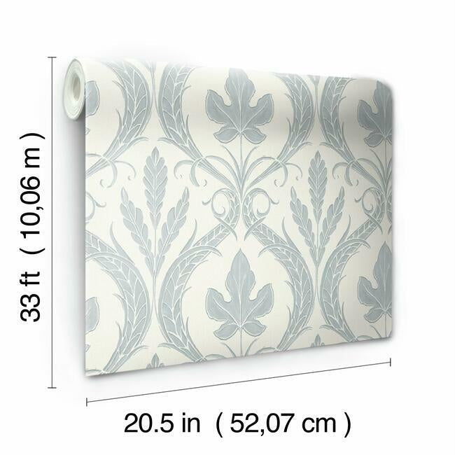 Adirondack Damask Wallpaper Wallpaper York   