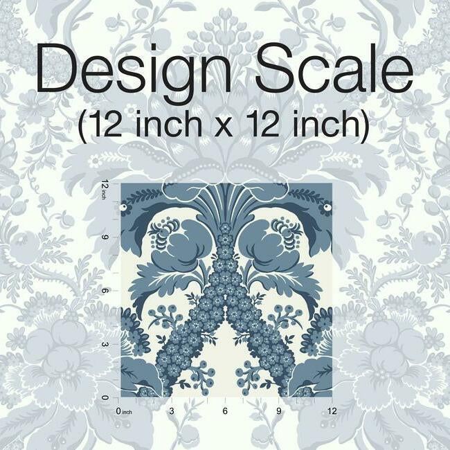 French Artichoke Damask Wallpaper Wallpaper York   