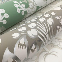 French Artichoke Damask Wallpaper Wallpaper York   