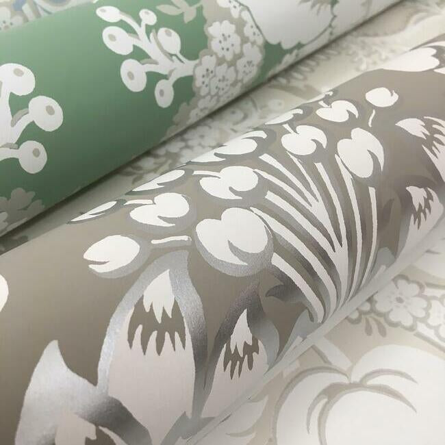 French Artichoke Damask Wallpaper Wallpaper York   