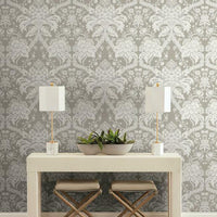 French Artichoke Damask Wallpaper Wallpaper York   