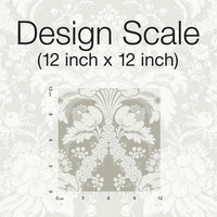 French Artichoke Damask Wallpaper Wallpaper York   