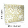 French Artichoke Damask Wallpaper Wallpaper York   