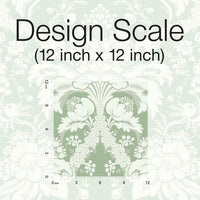 French Artichoke Damask Wallpaper Wallpaper York   