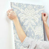 French Artichoke Damask Wallpaper Wallpaper York   