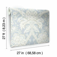 French Artichoke Damask Wallpaper Wallpaper York   