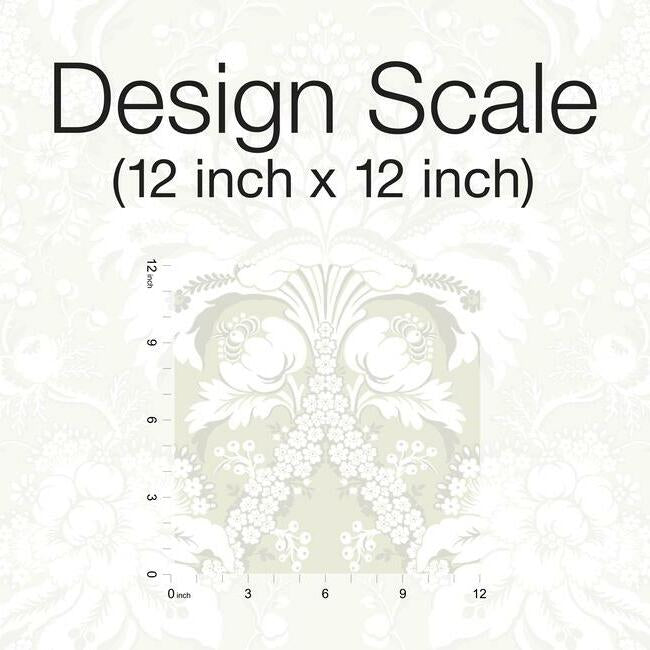 French Artichoke Damask Wallpaper Wallpaper York   