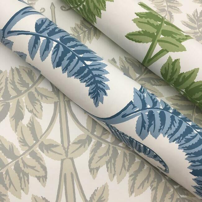 Royal Fern Damask Wallpaper Wallpaper York   