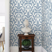 Royal Fern Damask Wallpaper Wallpaper York   