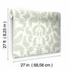 Royal Fern Damask Wallpaper Wallpaper York   