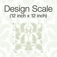 Royal Fern Damask Wallpaper Wallpaper York   