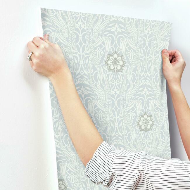 Gatsby Damask Wallpaper Wallpaper York   