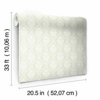Petite Ogee Wallpaper Wallpaper York   