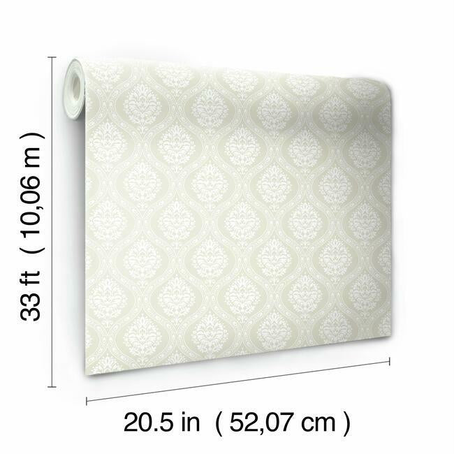 Petite Ogee Wallpaper Wallpaper York   