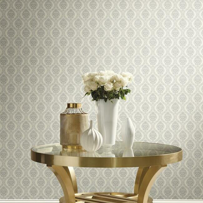 Petite Ogee Wallpaper Wallpaper York   