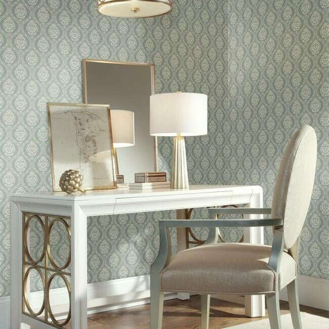 Petite Ogee Wallpaper Wallpaper York   