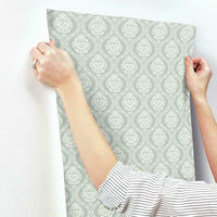 Petite Ogee Wallpaper Wallpaper York   